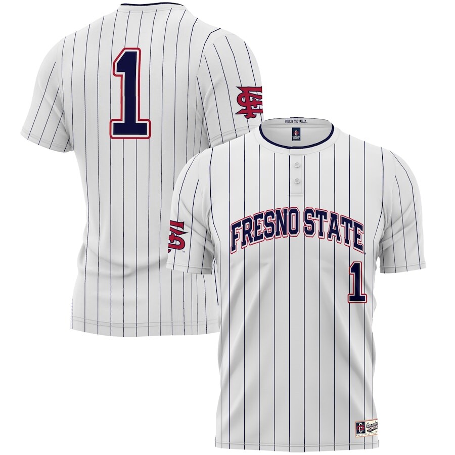 

Джерси ProSphere Fresno State Bulldogs, белый