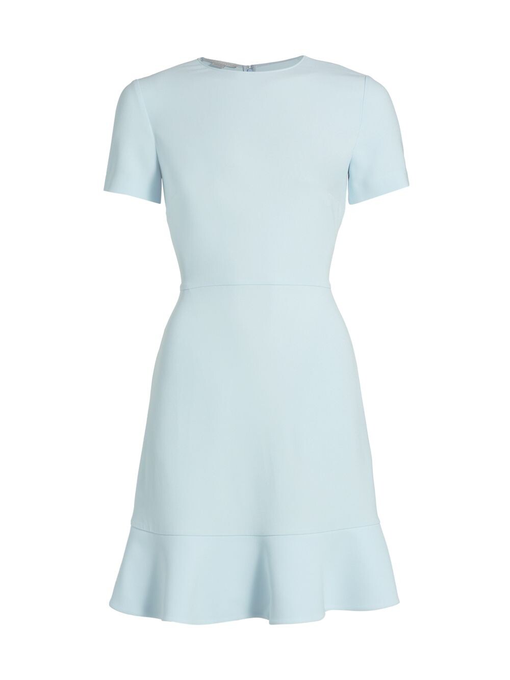 

Вязаное мини-платье с короткими рукавами Stella McCartney, синий