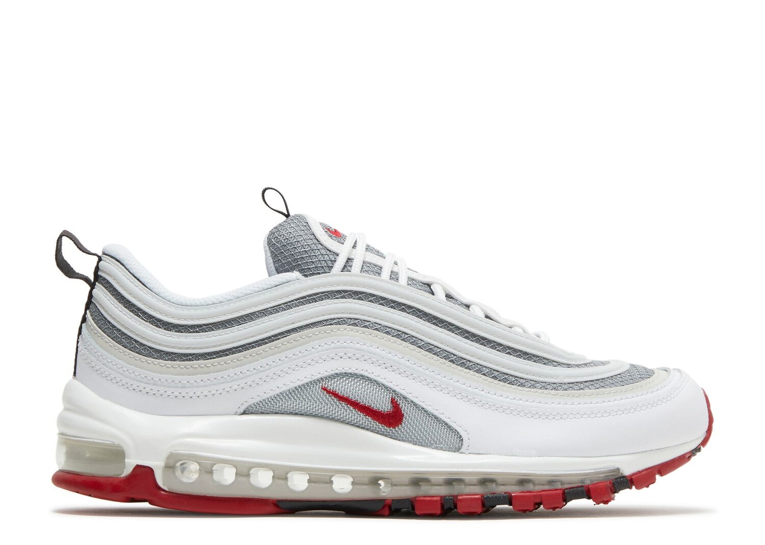 

Кроссовки Nike Air Max 97 'White Bullet', белый, Белый;серый