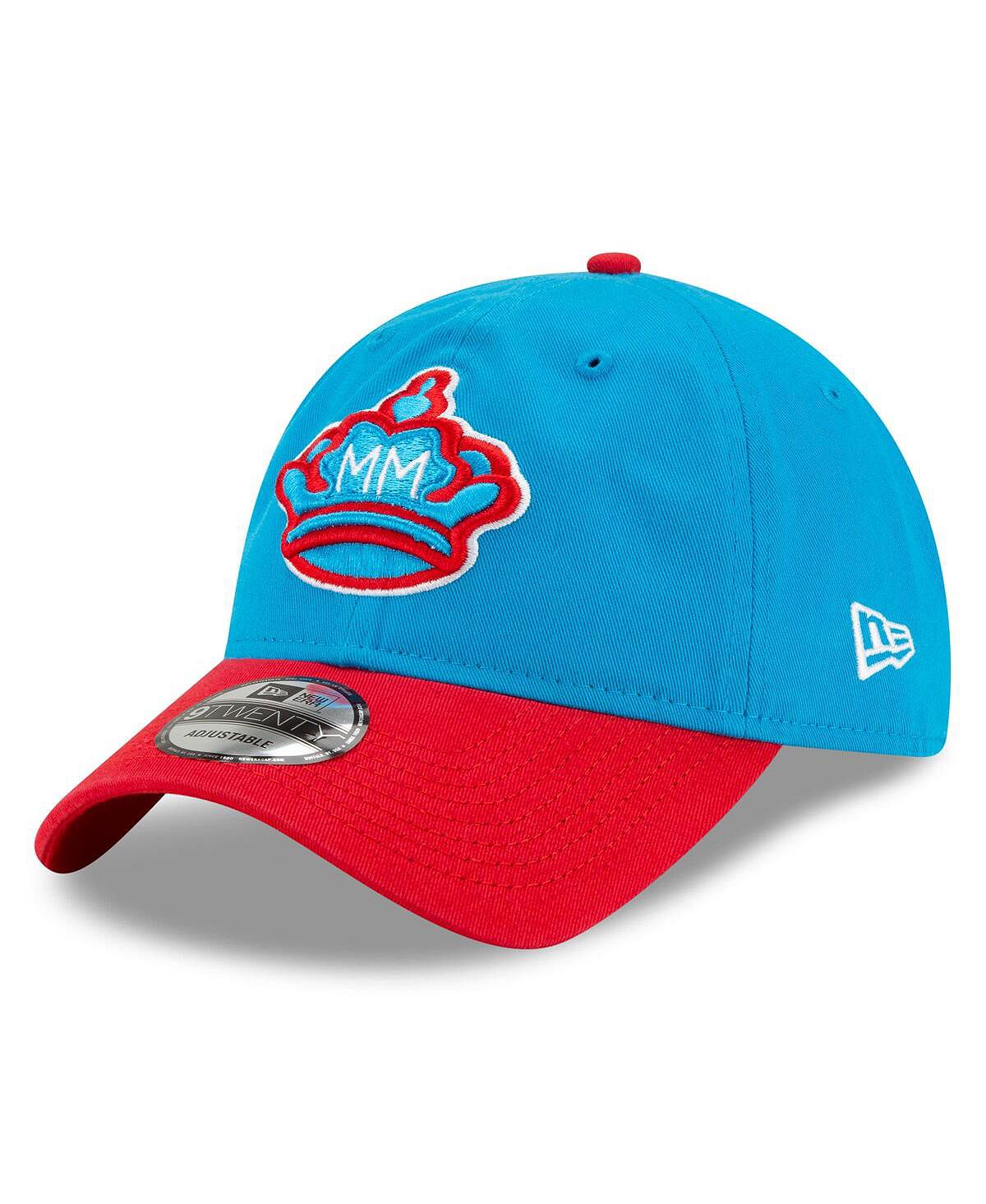 Мужская синяя, красная регулируемая кепка Miami Marlins City Connect 9TWENTY New Era