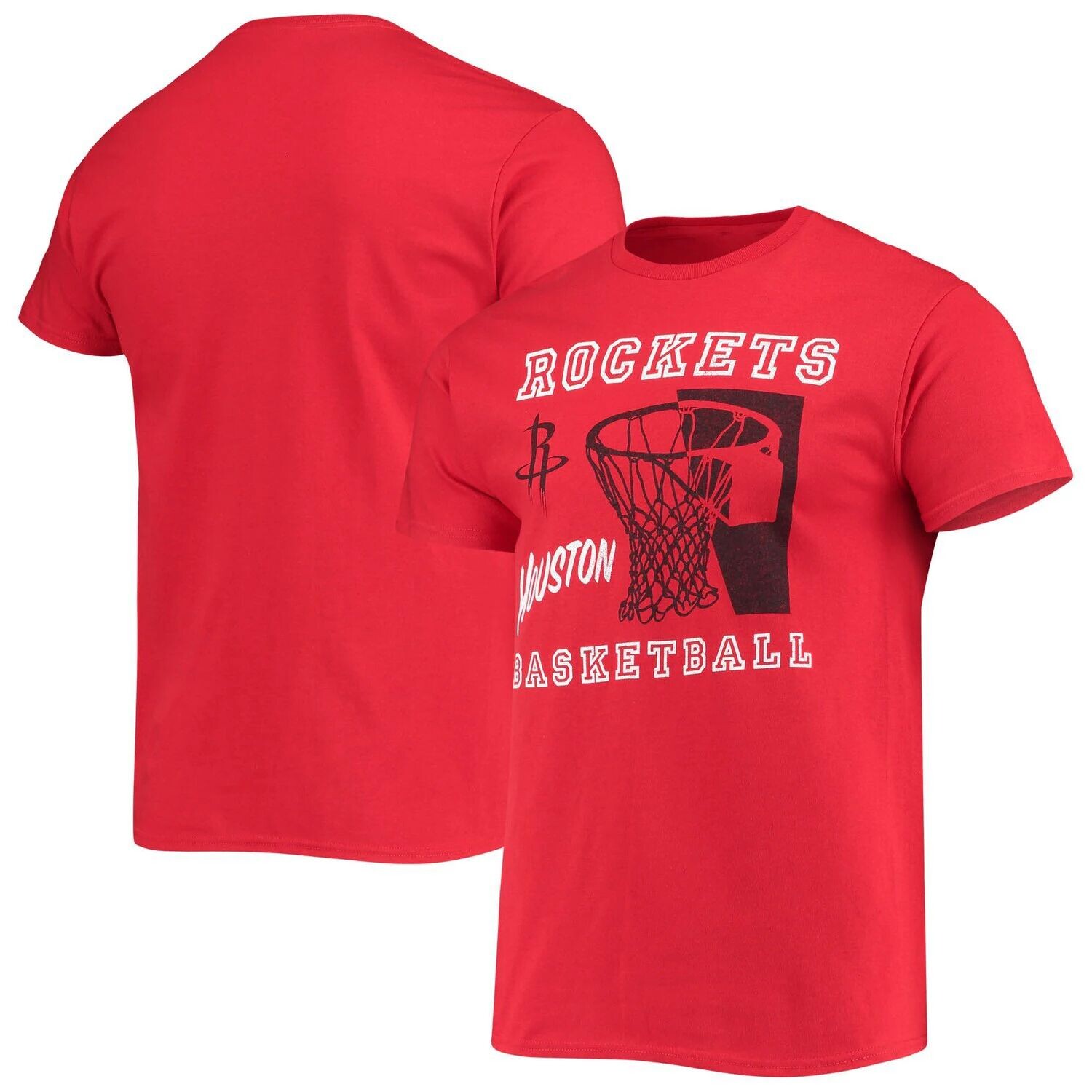 

Мужская красная футболка Junk Food Houston Rockets Slam Dunk, Красный