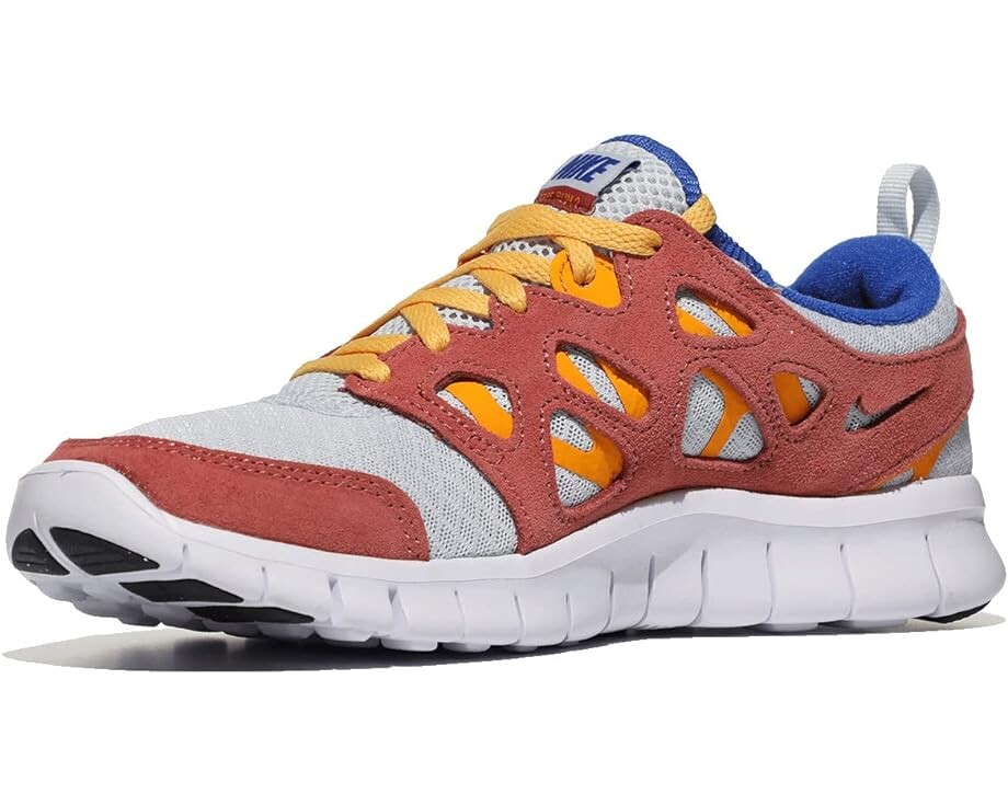 

Кроссовки Nike Free Run 2, цвет Aura/Game Royal/University Gold