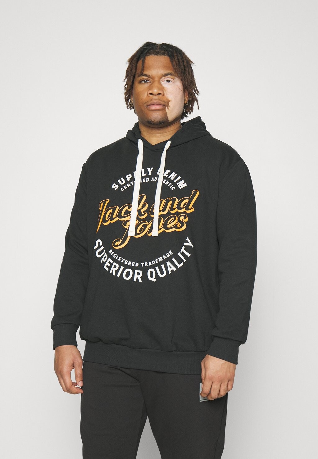 

Толстовка JJMIKK HOOD Jack & Jones, черный
