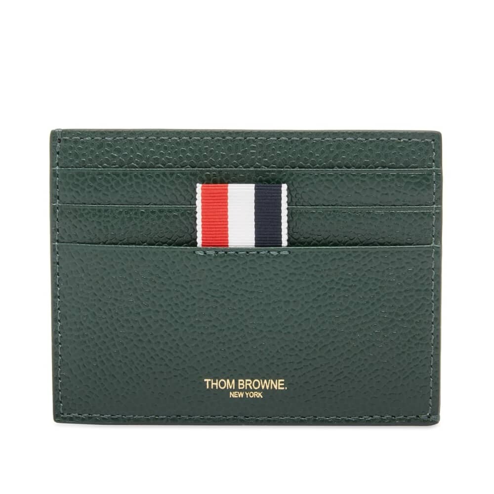 

Зернистая визитница Thom Browne с 4