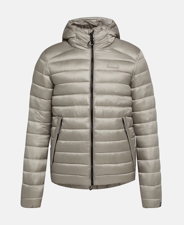 

Стеганая куртка Superdry, темно-серый