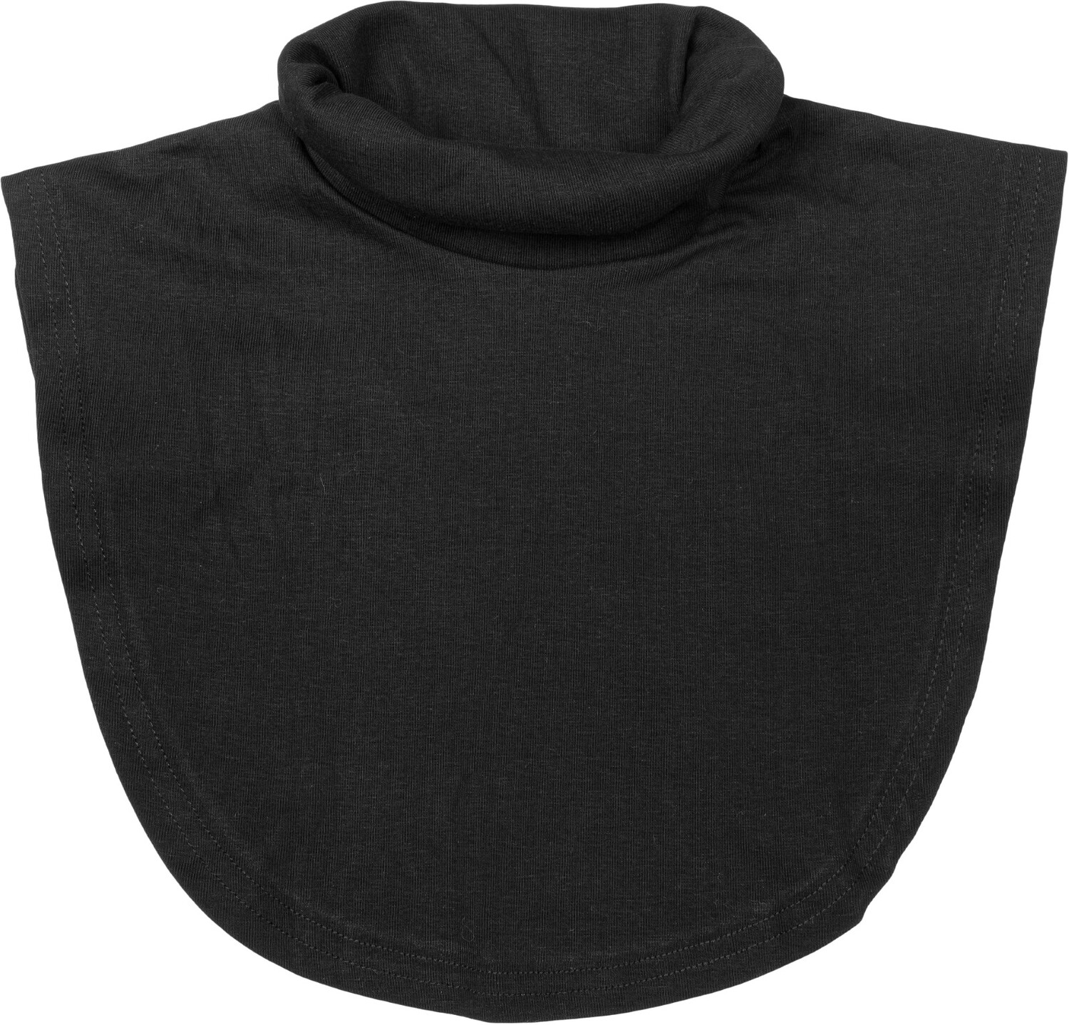 

Блуза styleBREAKER Rollkragen Einsatz, черный