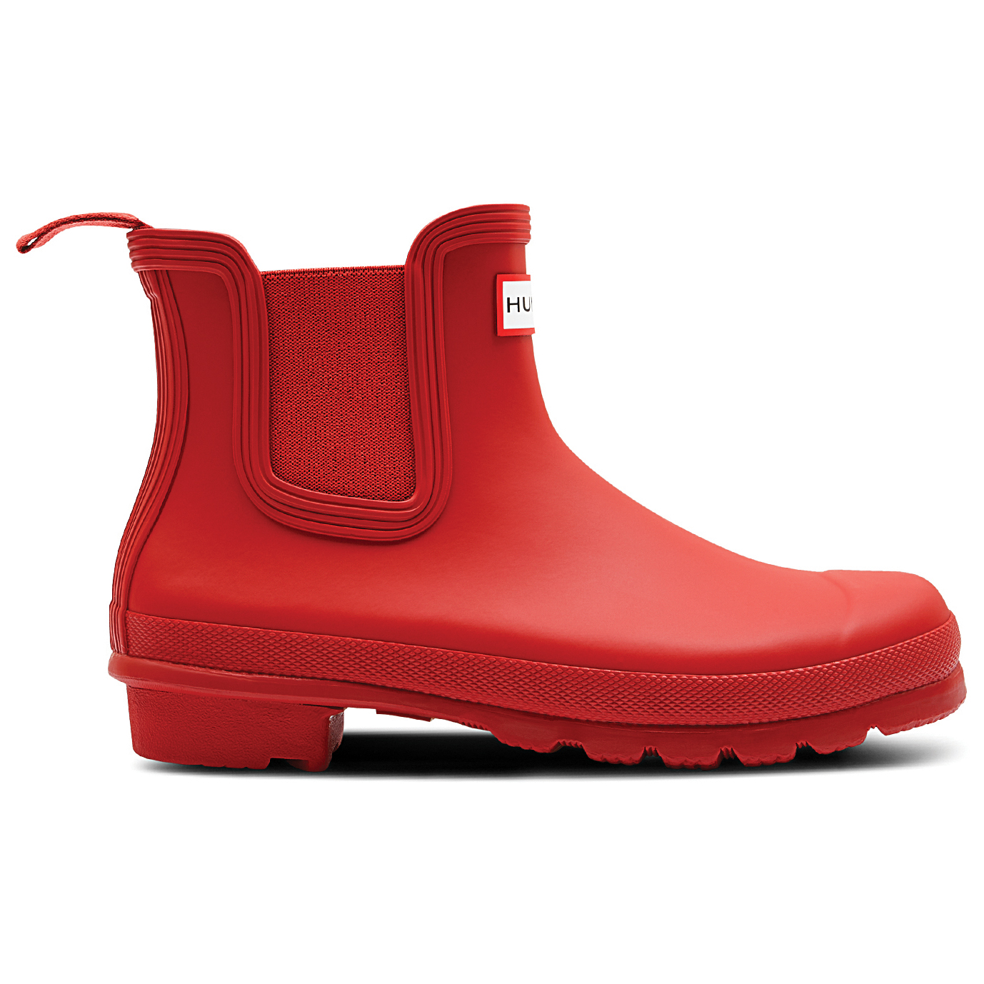 Резиновые сапоги Hunter Boots Women's Original Chelsea, цвет Military Red