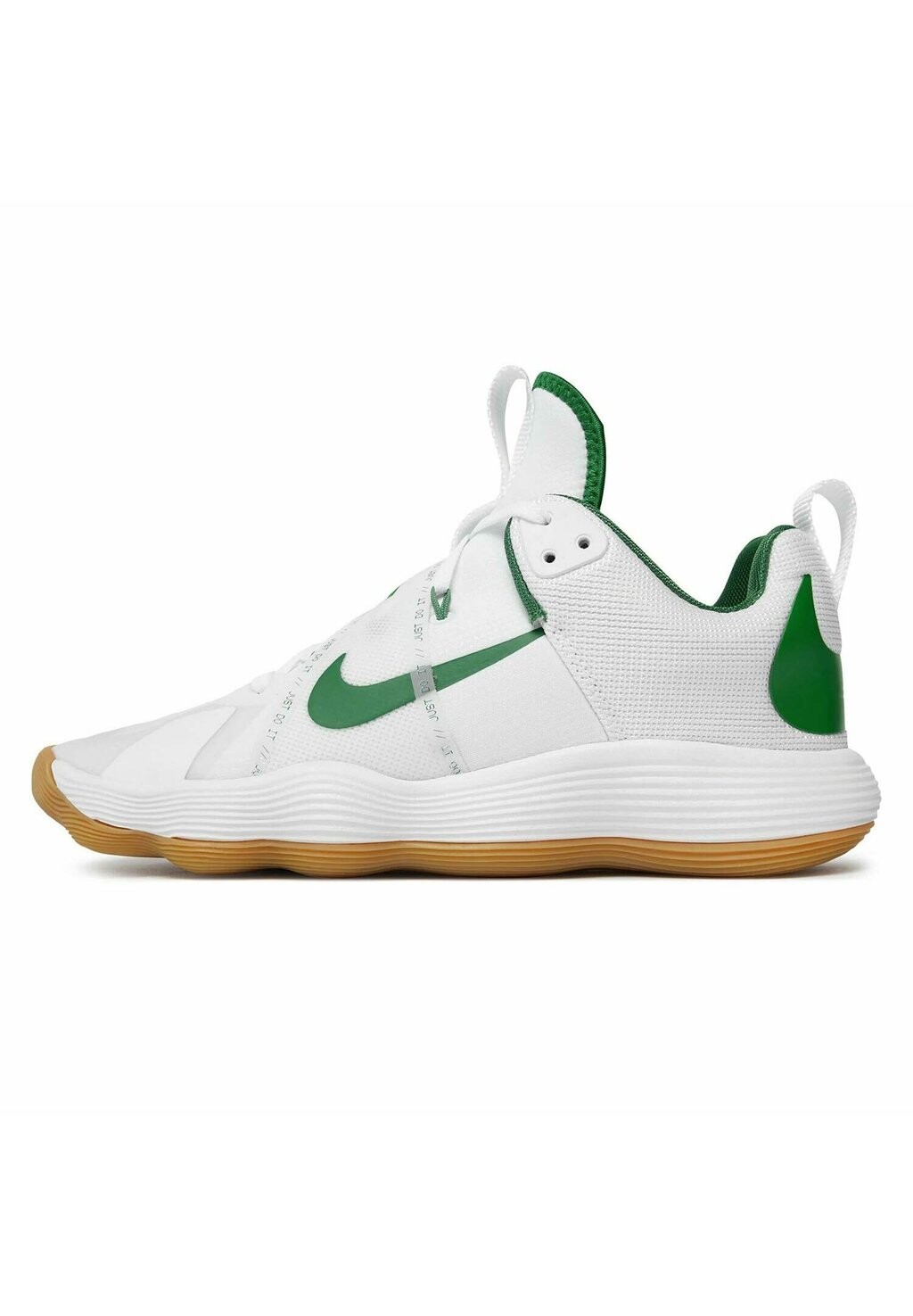 

Баскетбольная обувь React Hyperset Nike, цвет white apple green white