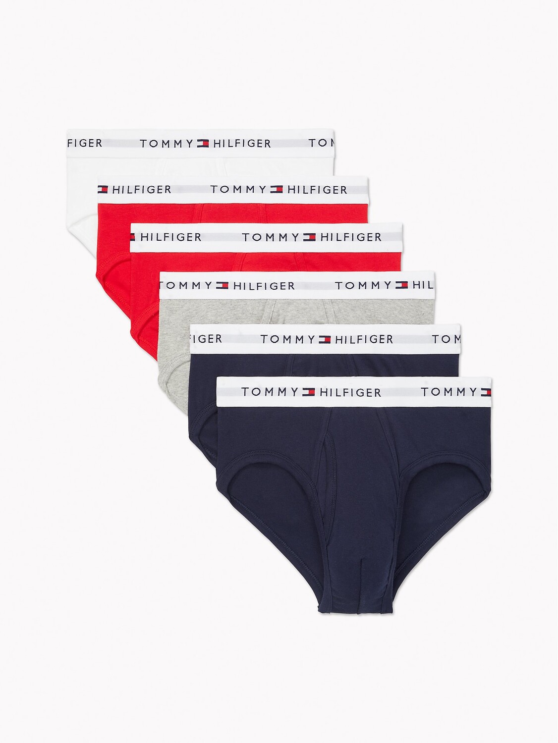 

Хлопковые классические трусы 6PK Tommy Hilfiger
