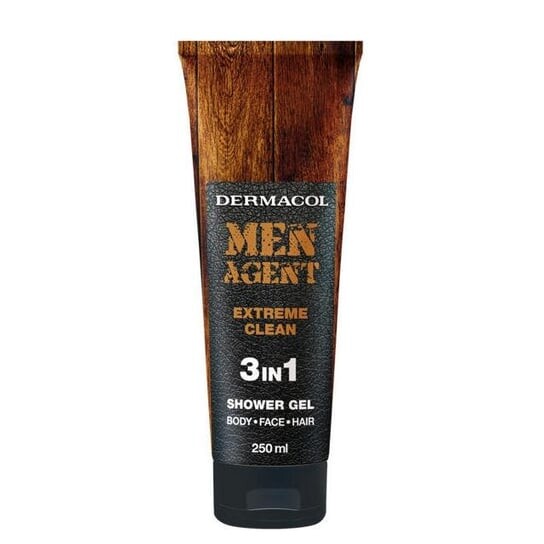 

Гель для душа Extreme Clean, 3 в 1, 250 мл Dermacol, Men Agent