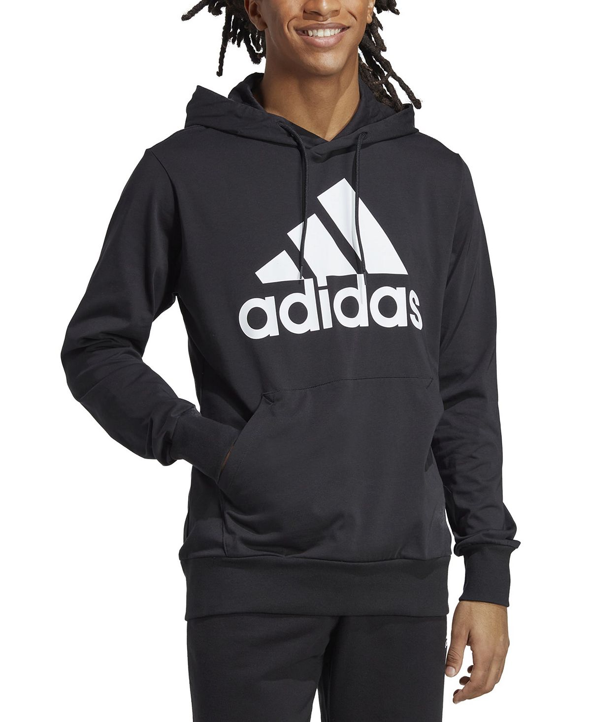 Мужская толстовка с логотипом из джерси Essentials Performance adidas толстовка adidas stadium fleece badge of sport sweatshirt бежевый