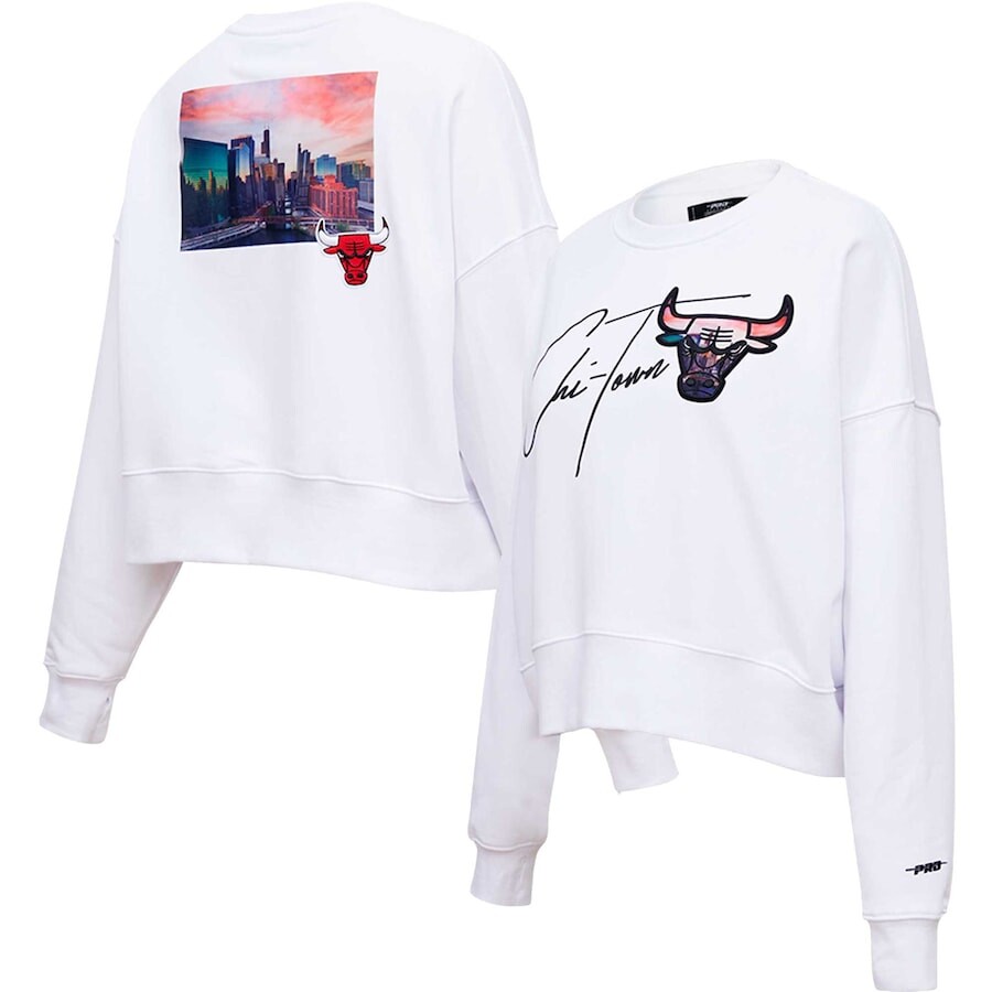 

Толстовка Pro Standard Chicago Bulls, белый