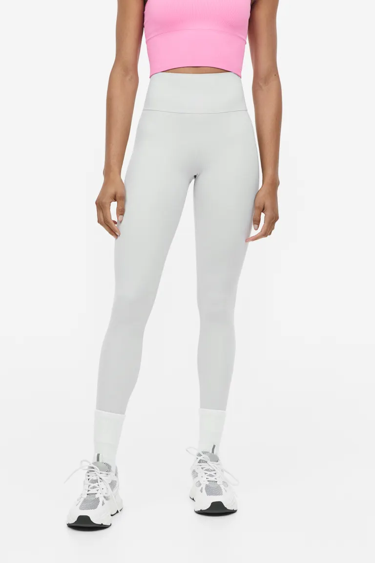 

Спортивные леггинсы от shapemove H&M, серый