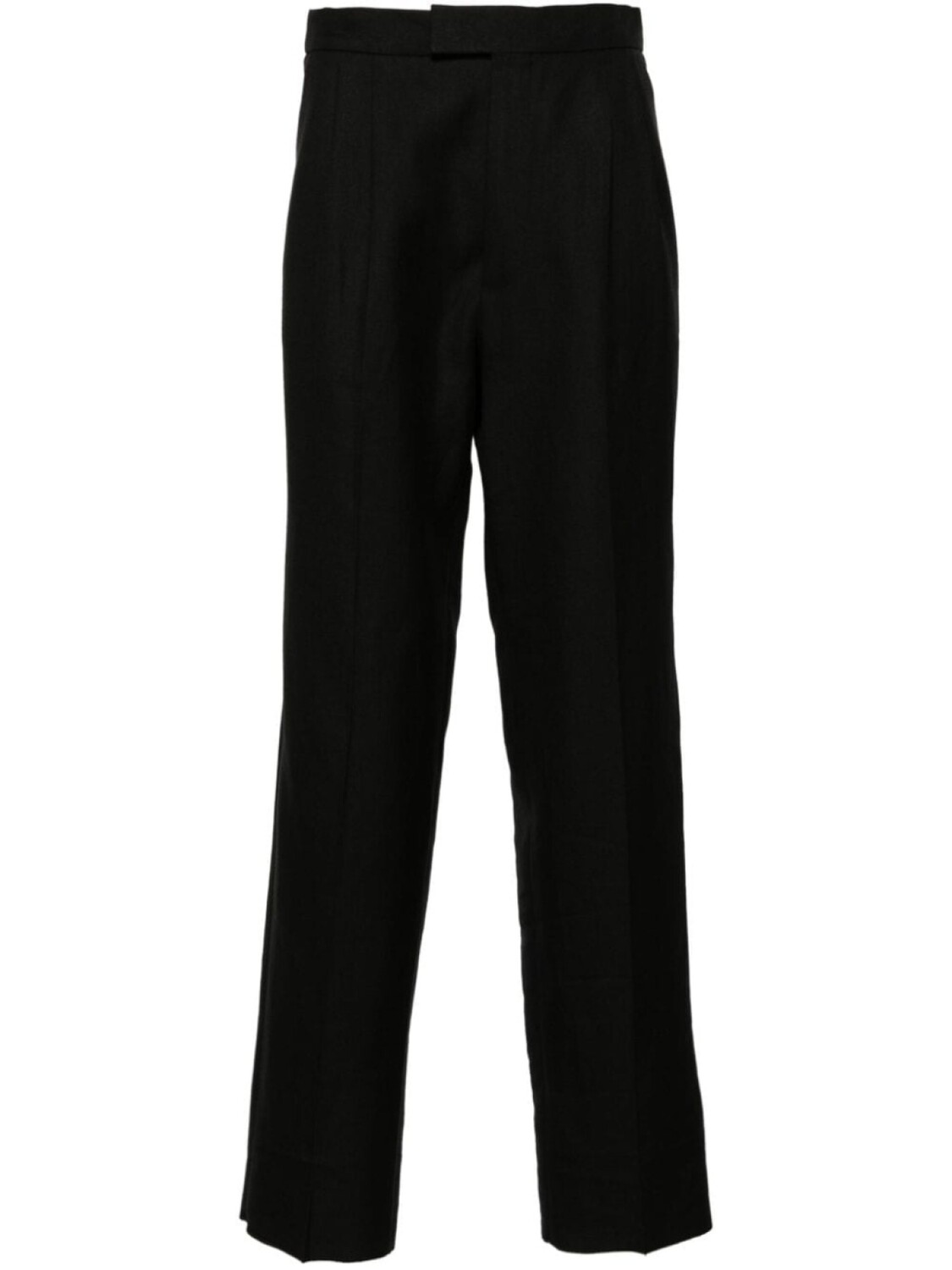

Zegna брюки строгого кроя со складками, серый
