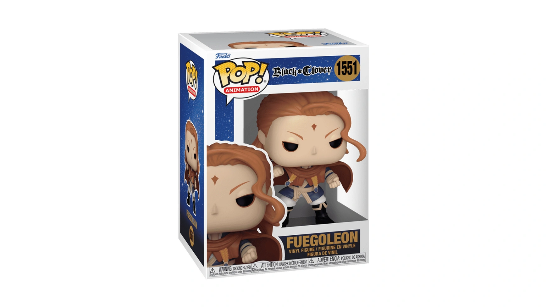 Funko - Pop! Черный клевер Винил Fuegoleon – купить из-за границы через  сервис «CDEK.Shopping»