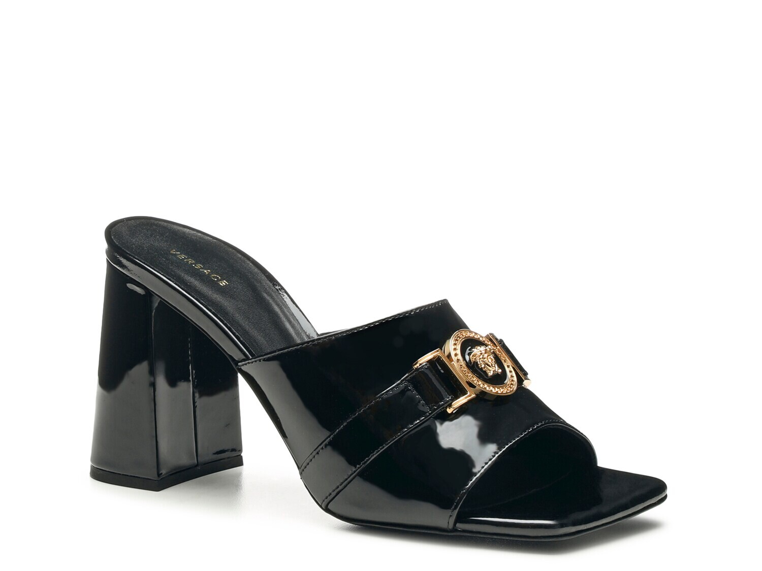 

Сандалии Versace Sleek, черный