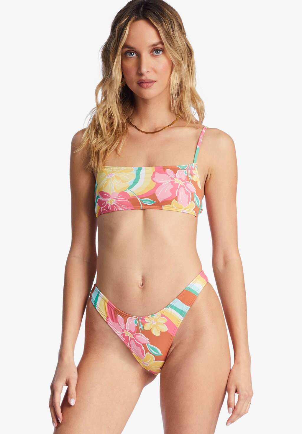 

Верх бикини Billabong, мультиколор, Коричневый