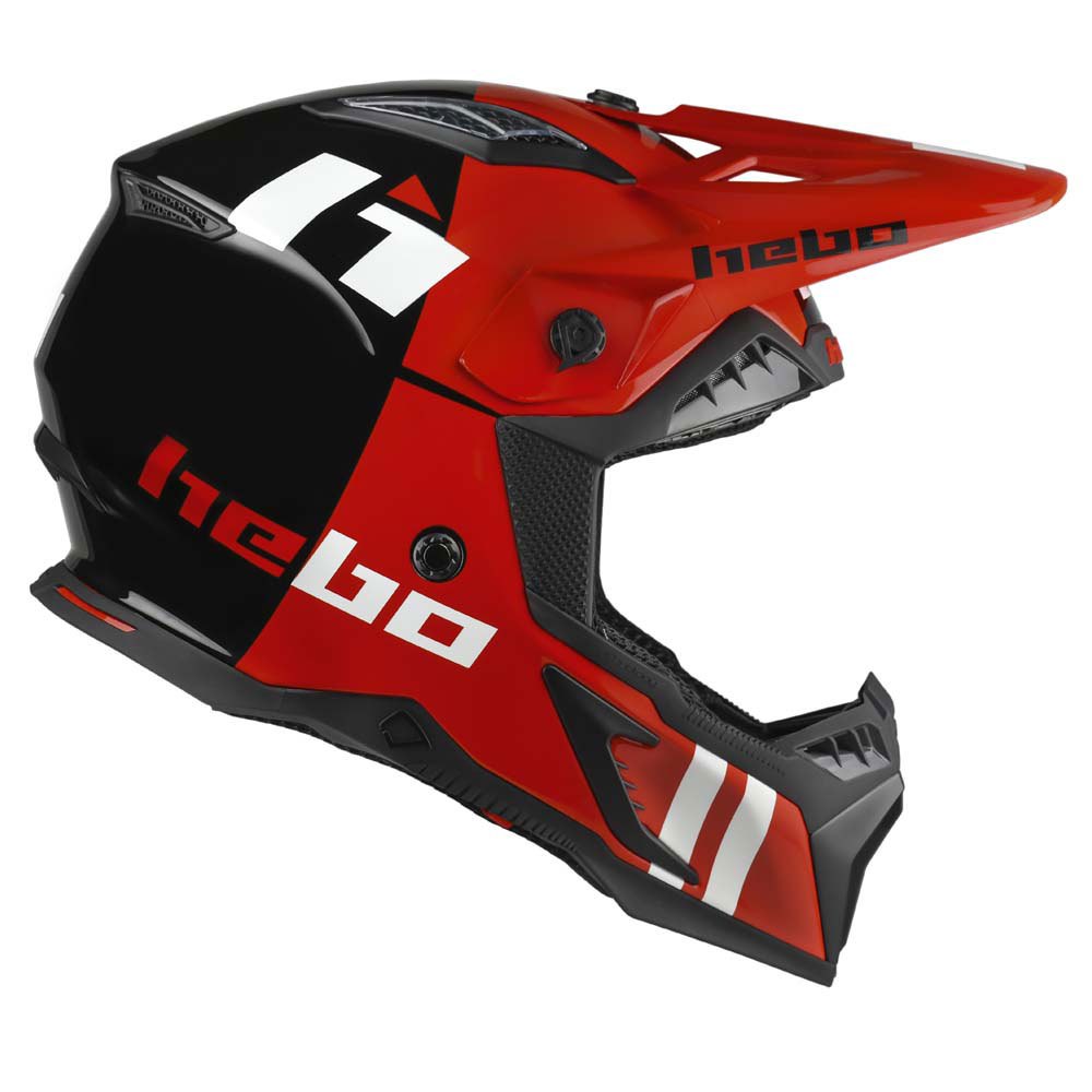 Шлем для мотокросса Hebo Heritage, красный