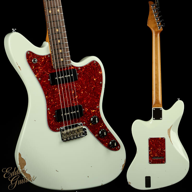 

Электрогитара Suhr Eddie's Guitars Exclusive Roasted Classic JM Antique - Olympic White