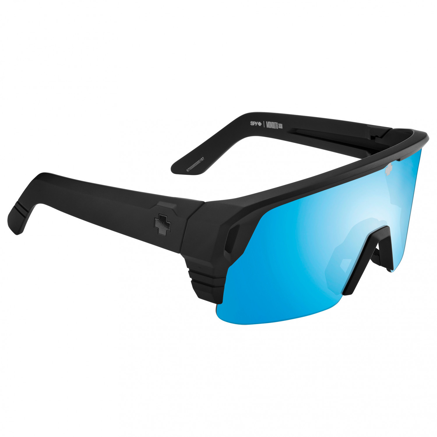 цена Велосипедные очки Spy+ Monolith 5050 Mirror S3 (VLT 15%), матовый черный