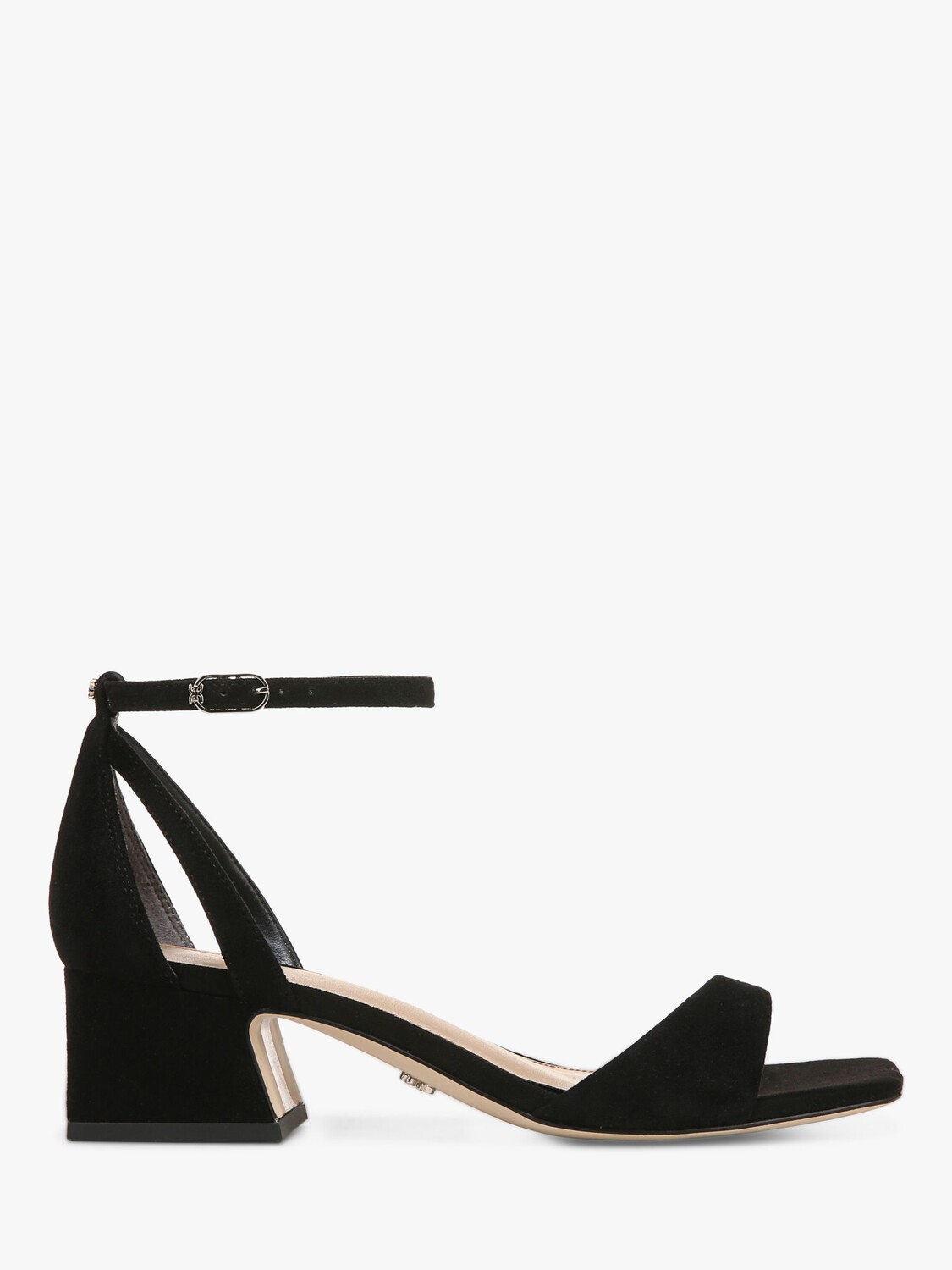 

Замшевые босоножки на каблуке Sam Edelman Wilson, черные