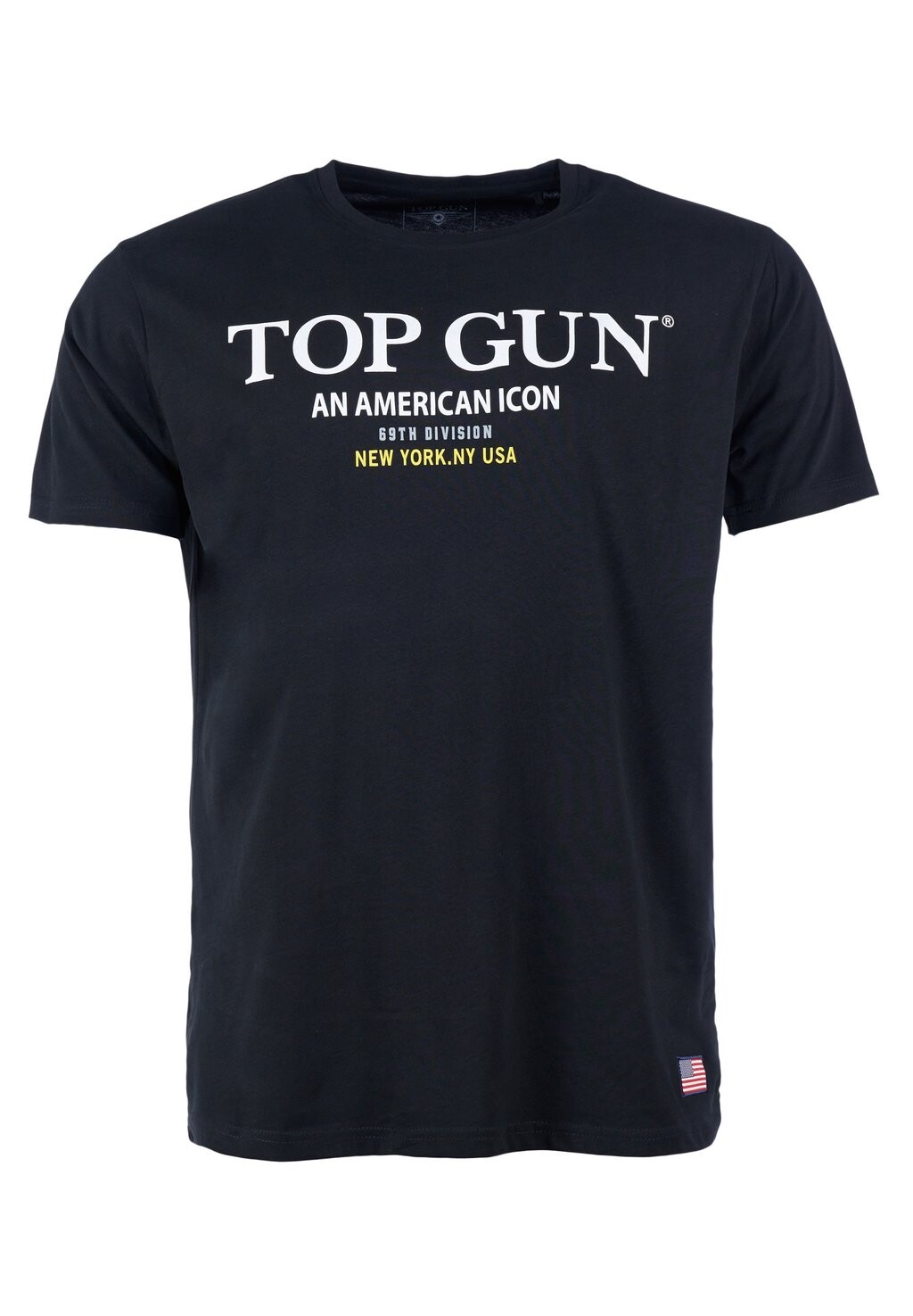 

Футболка с принтом TOP GUN, черный