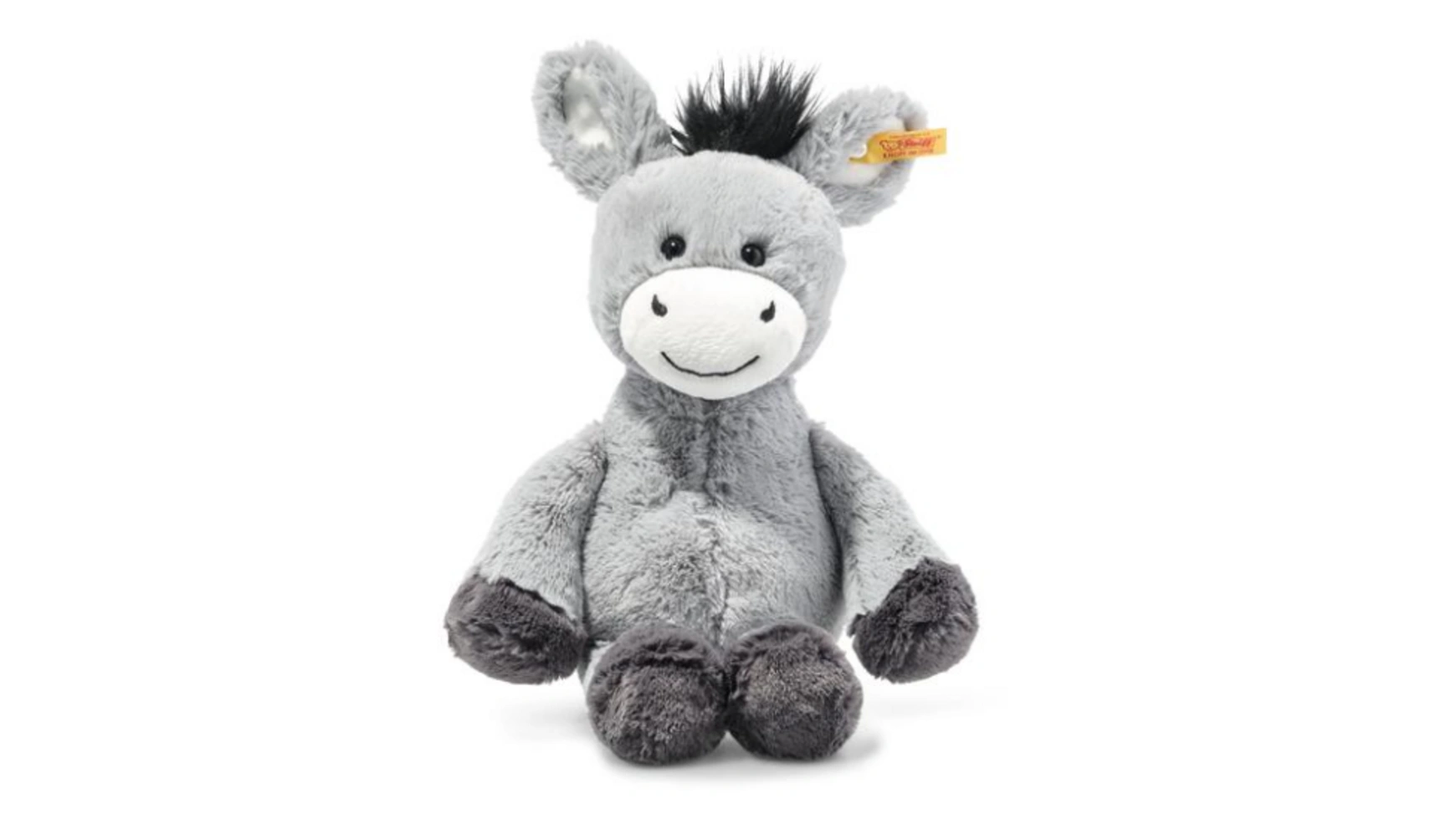 Steiff Мягкий осел Cuddly Friends Dinkie Donkey, 30 см цена и фото