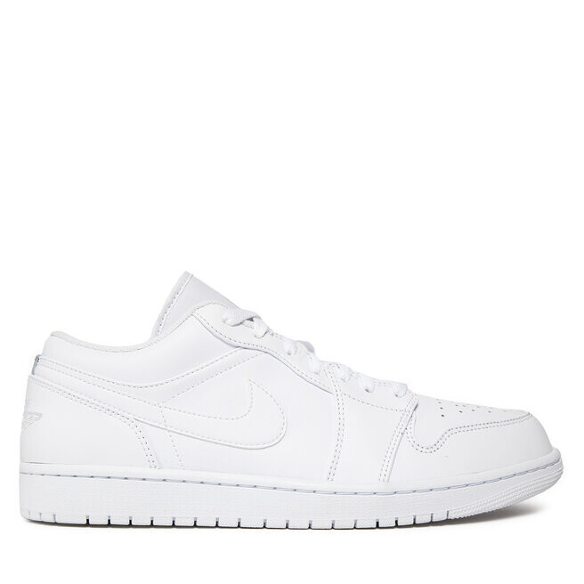 

Кроссовки Nike Air Jordan 1 Low 553558 136 White/White/White, белый