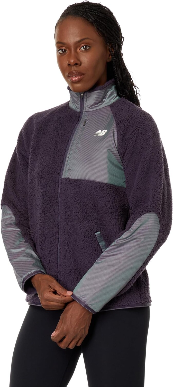 

Куртка Q Speed Sherpa Jacket New Balance, цвет Interstellar