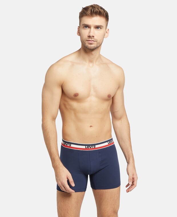 

Боксеры, комплект из 4 шт. Levi's, синий