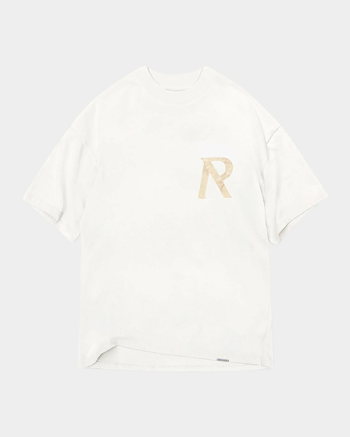 

Мужская футболка Initial с клейкой лентой Represent, цвет Flat White