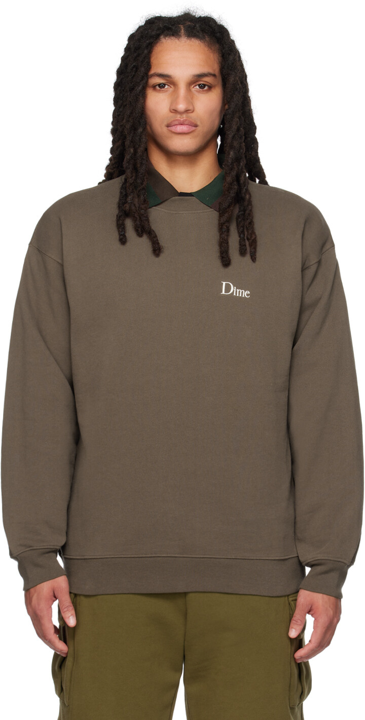 

Классический свитшот Dime Brown