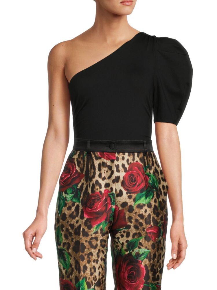 

Боди Somethin Bout You на одно плечо Free People, черный