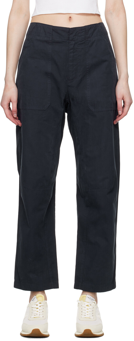 

Синие брюки rag &bone Leyton rag & bone, Синий