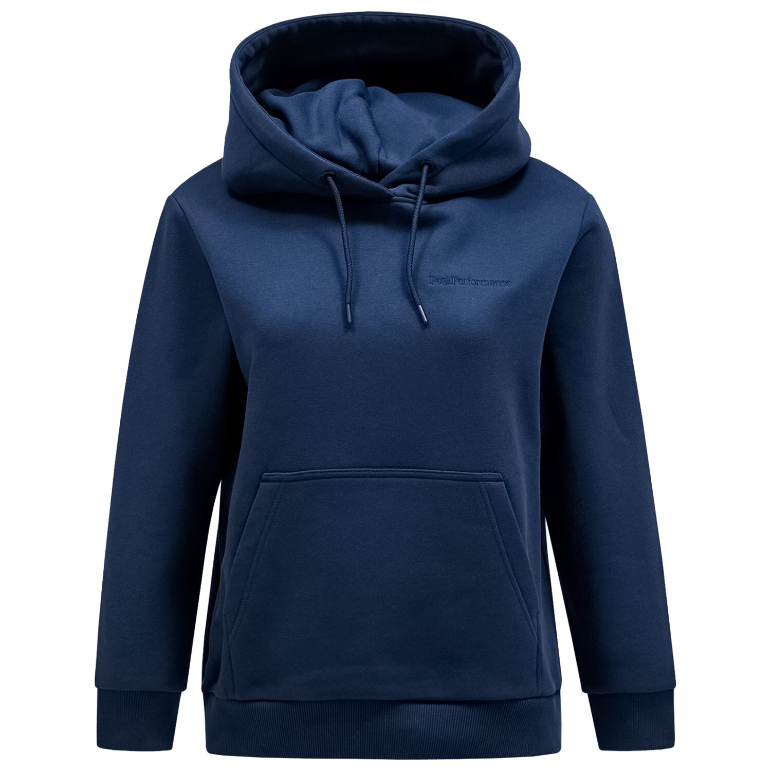 Толстовка с капюшоном Peak Performance Women's Original Small Logo, цвет Blue Shadow свитшот женский peak performance original crew синий