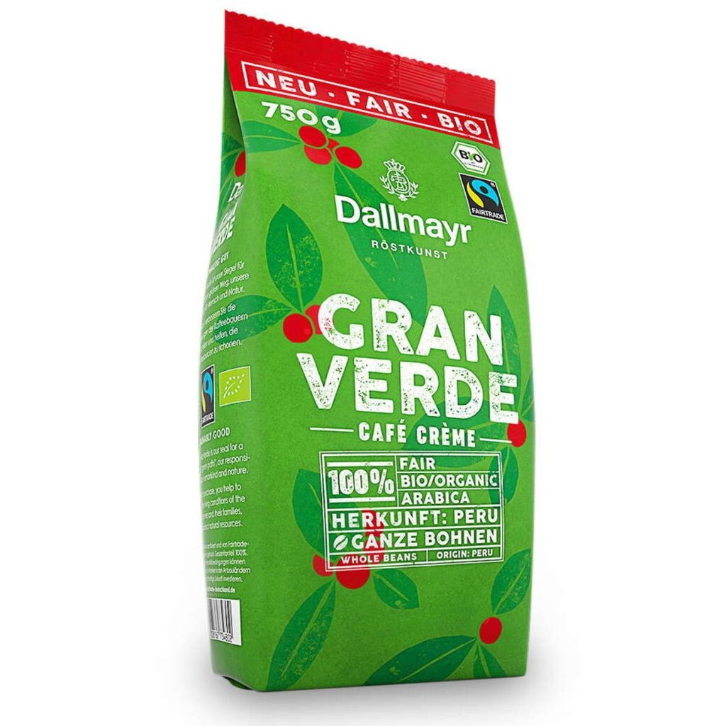 

Fairtrade Dallmayr Гранверде 750г Mega-Paradies