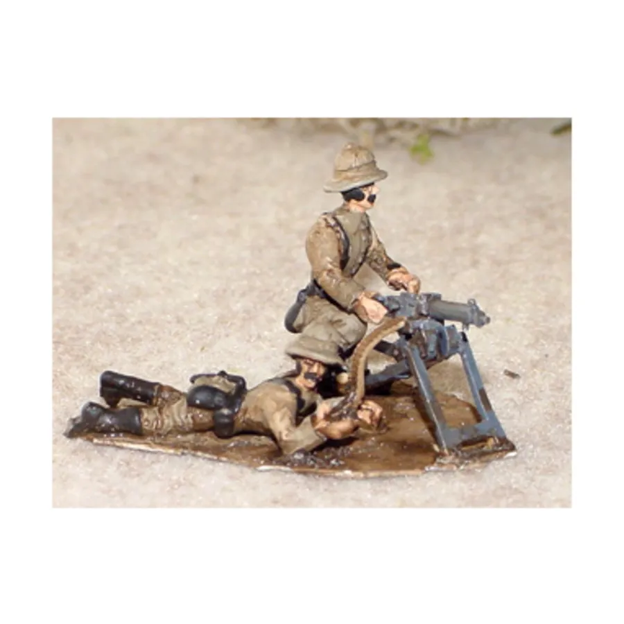 

Немецкая команда Schutztruppe MG (28 мм), Colonial Wars Troops (28mm) (Reviresco)