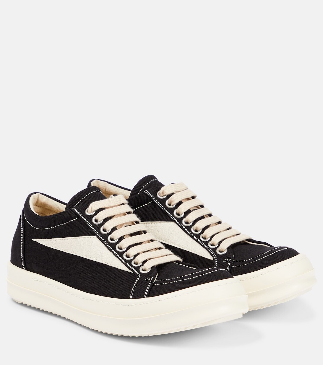 

DRKSHDW Винтажные джинсовые кроссовки Rick Owens, черный