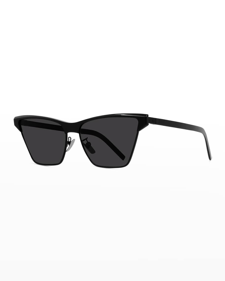 

Металлические солнцезащитные очки «кошачий глаз» Givenchy