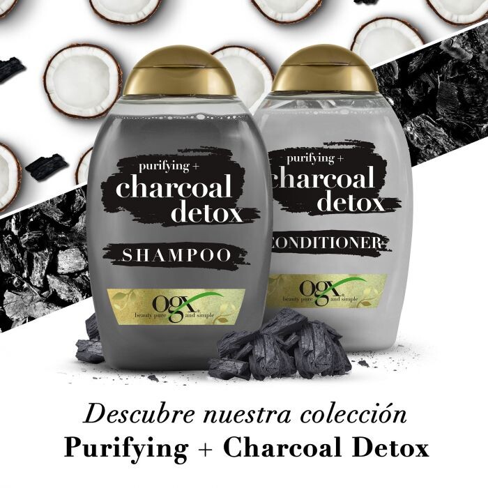 

Шампунь Champú Detox Carbón Purificante Ogx, 385 ml
