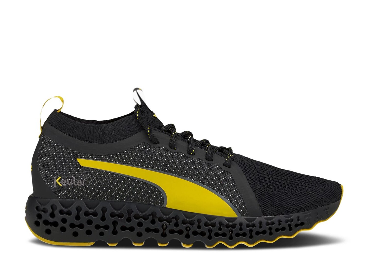 

Кроссовки Puma Kevlar X Calibrate Runner 'Black Super Lemon', черный