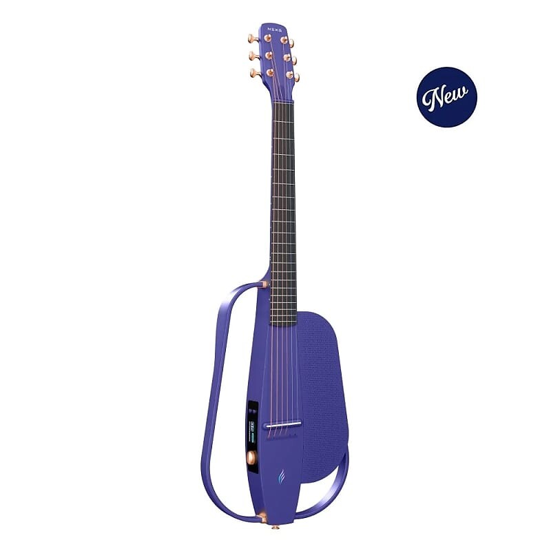 

Электрогитара Enya 2023 NEXG 2 Purple All-in-One Smart Audio Loop Guitar with Case and Wireless Pedal