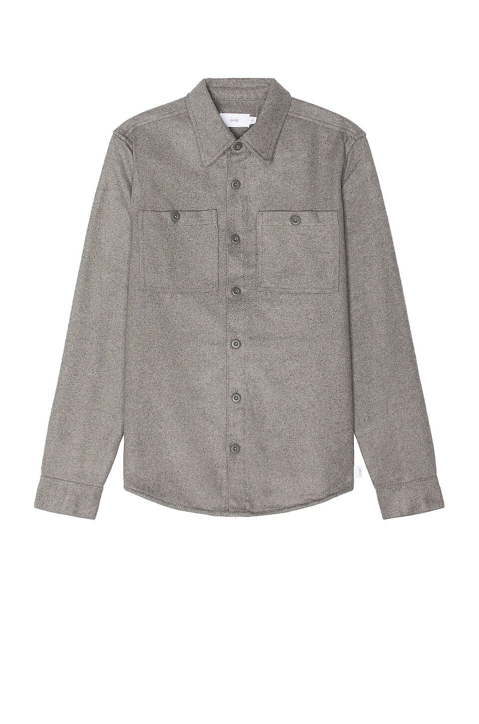 

Рубашка onia Essential Heavy Weight Overshirt, цвет Charcoal