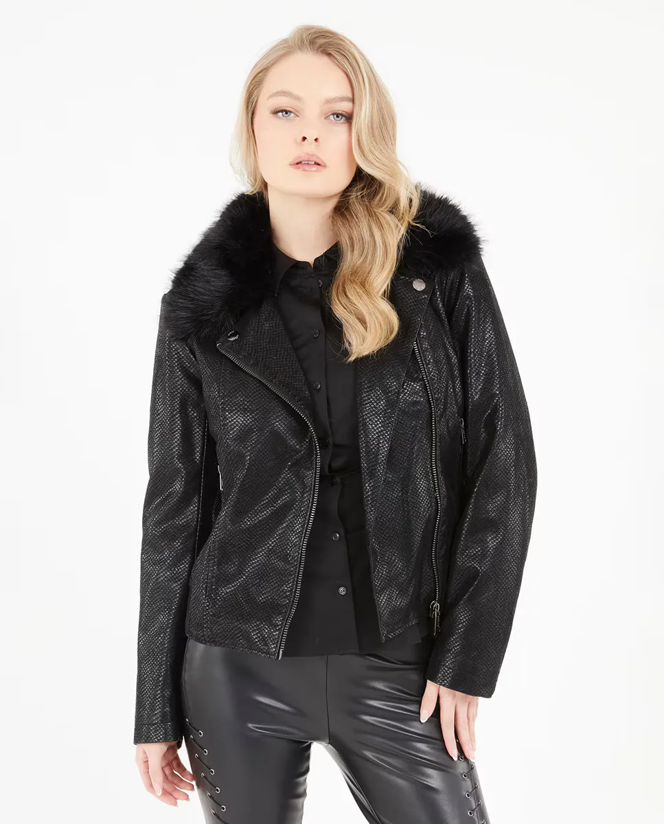 

Женская косуха Guess, черный