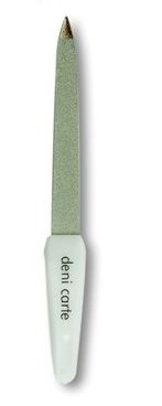 Металлическая сапфировая пилочка для ногтей 12,5 см Deni Carte
