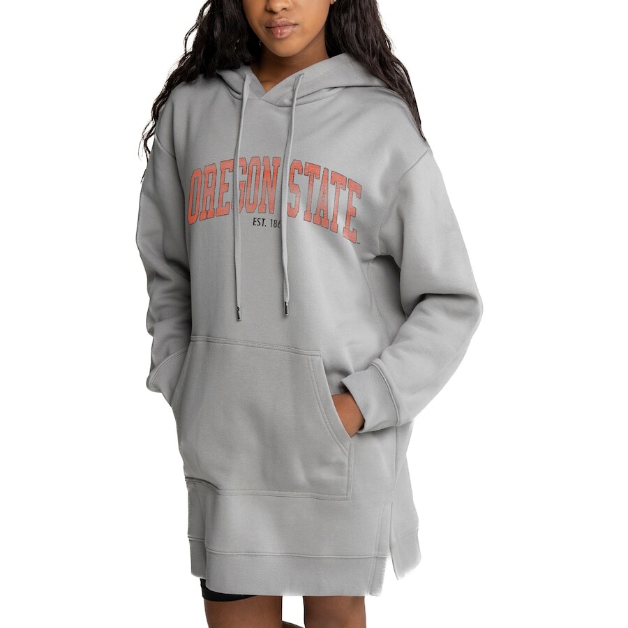 

Платье-худи Gameday Couture Oregon State Beavers, серый