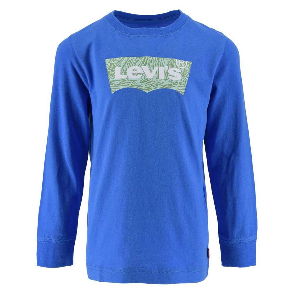 Футболка с длинным рукавом Levi´s Batwing, синий футболка с длинным рукавом levi´s graphic синий