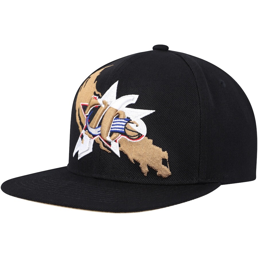 

Бейсболка Mitchell & Ness Philadelphia 76Ers, черный