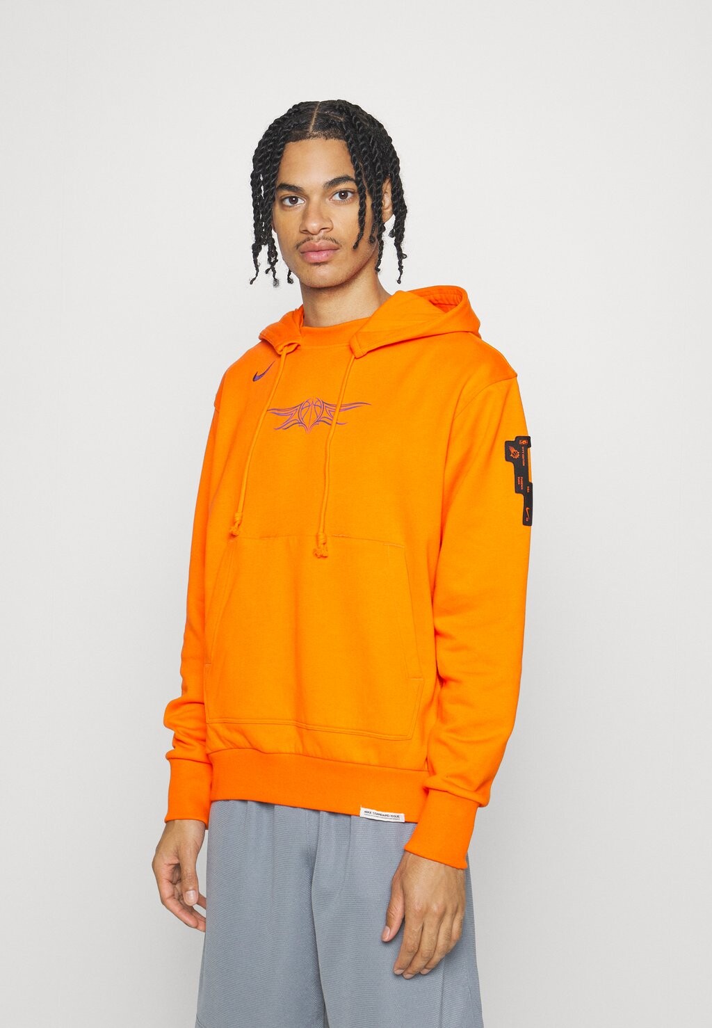 

Толстовка Nba Phoenix Suns City Edition Hoodie Nike, цвет brilliant ornge