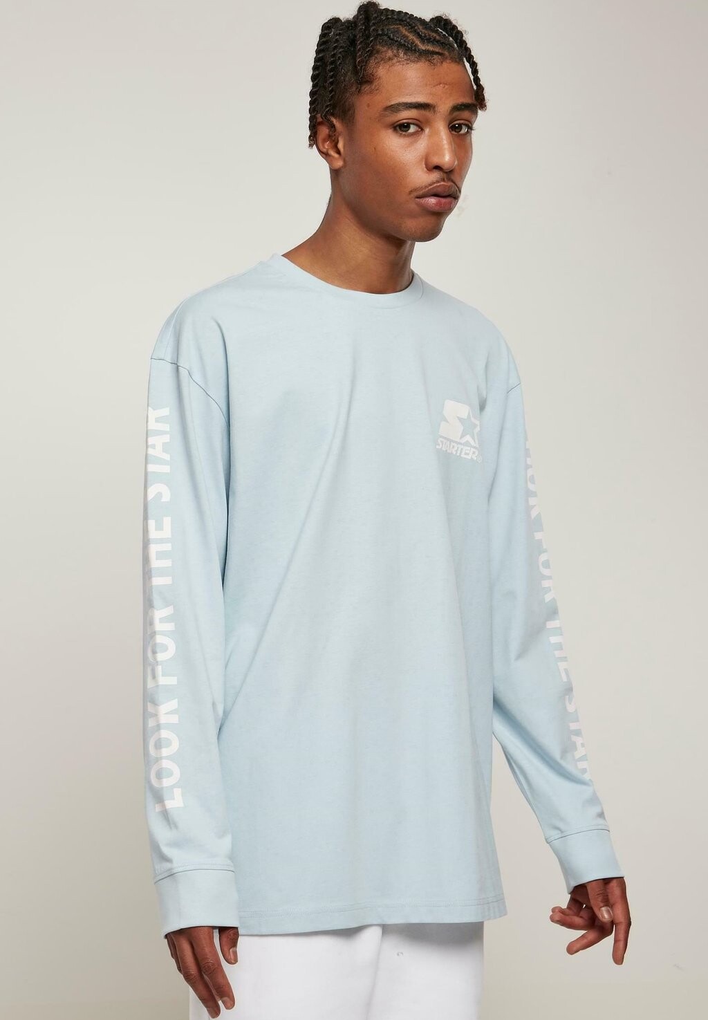 

Рубашка с длинными рукавами LONGSLEEVE Starter, цвет icewaterblue
